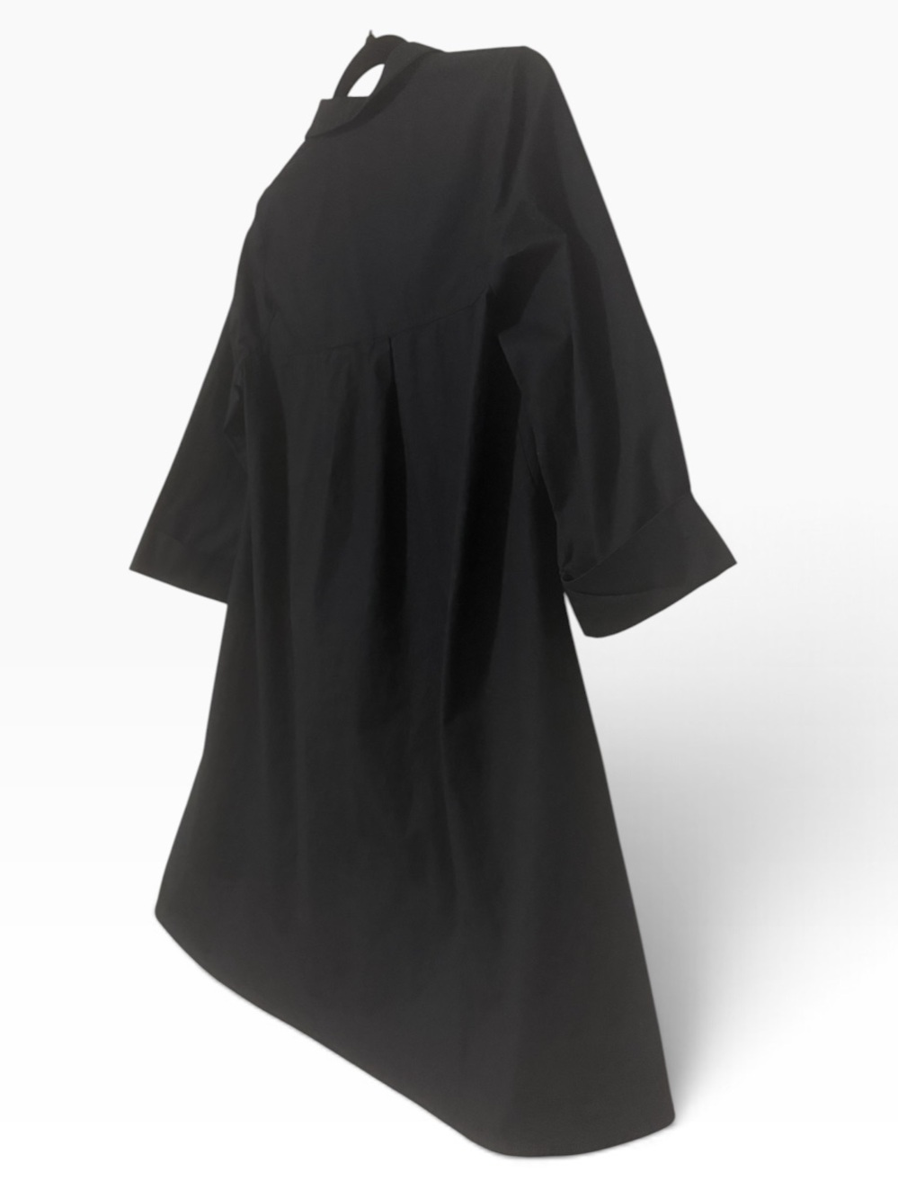 Tuckernuck Women's Black Charlie Shirt Dress A-line Mini in Size Small - Picture 4 of 7